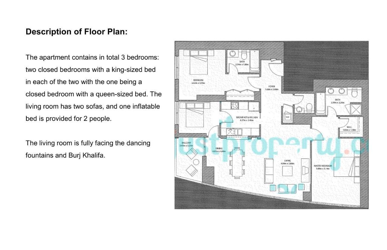 Elite Royal Apartment - Full Burj Khalifa & Fountain View - Emperor دبي المظهر الخارجي الصورة