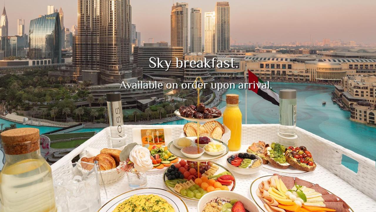 Elite Royal Apartment - Full Burj Khalifa & Fountain View - Emperor دبي المظهر الخارجي الصورة